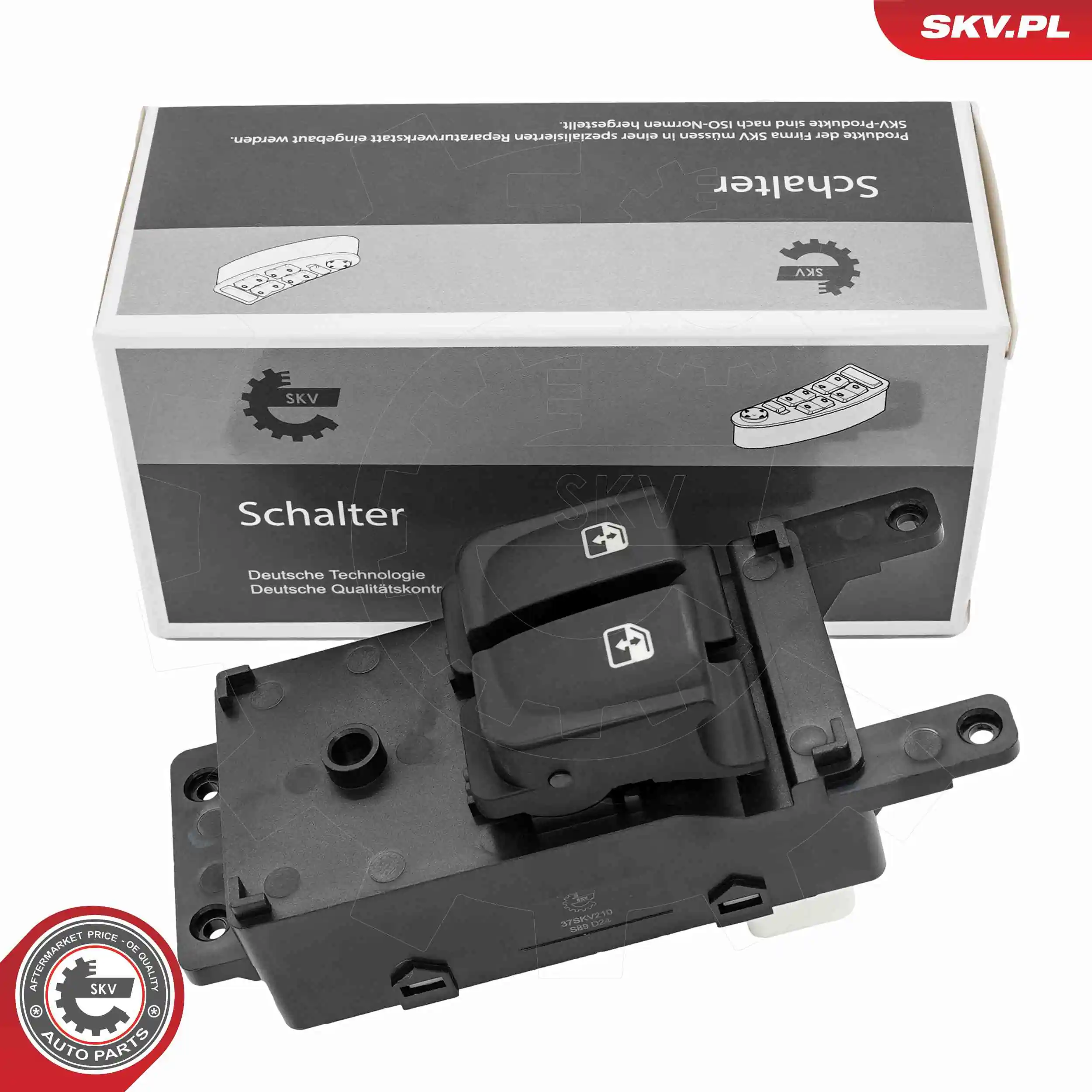 Switch, window regulator